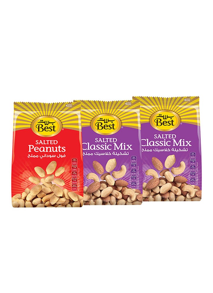 Classic Salted Mixed Nuts & Peanuts Value Pack