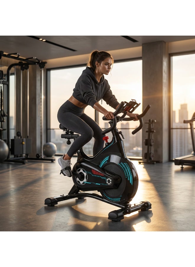 My Life Fitness AM980 Stationary Exercise Bike – Blue - Image 2