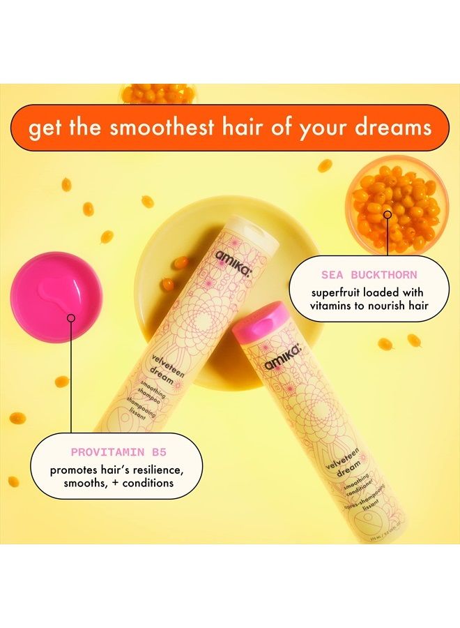 amika velveteen Dream Smoothing Shampoo, 33.8 Fl Oz , 1 Count (Pack of 1) - Image 2