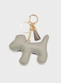 Ginger Puffy Pup Bag Charm
