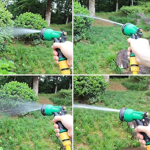 WELLUCK 7in1 Bike Washing Spray Gun Machine, Water Pressure Gun for Car Wash, Water Gun - High Pressure Water Spray Gun for Car & Bike Cleaning, Jet Spray for Car Wash (Multicoloured, 7in1 Nozzle) - Image 2