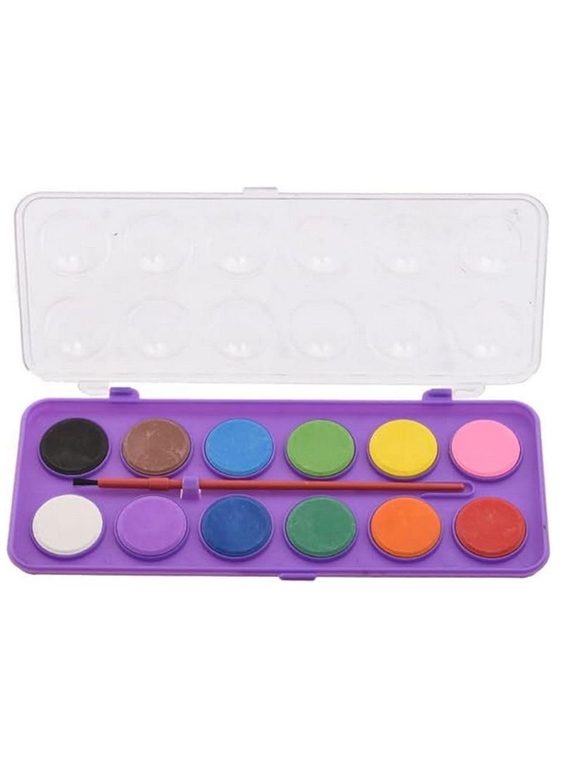 فانيدز الوان مائية للرسم 12 لون مناسبة لجميع الاعمار - Image 3