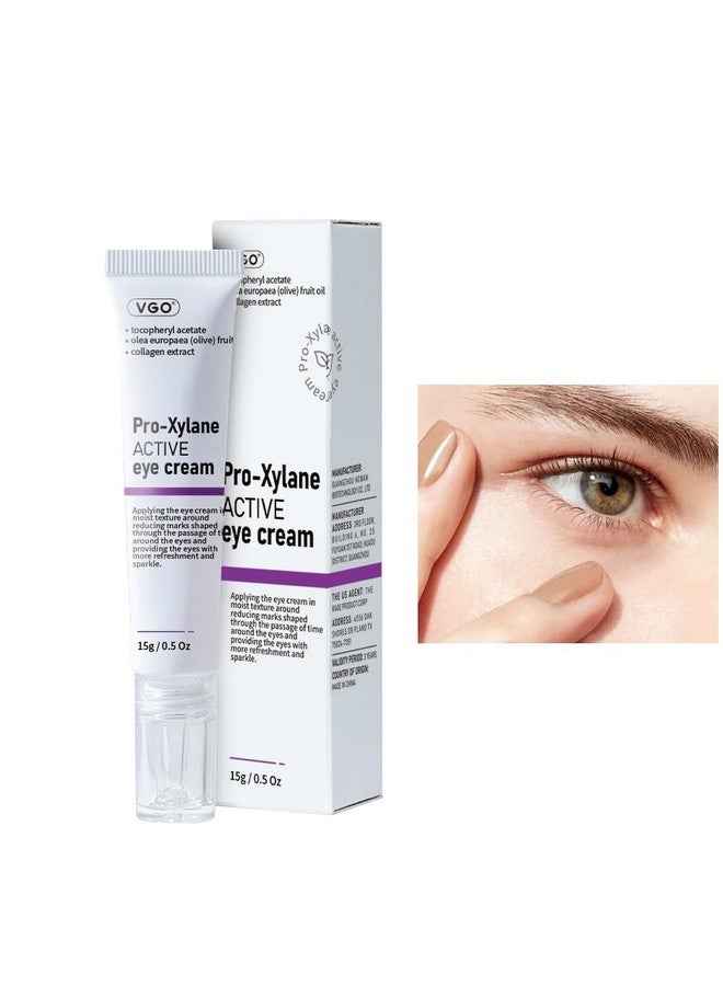 VGO VGO 2% Pro-Xylane Eye Cream, Eye Repair Cream for Dark Circles & Puffiness Anti-Aging Under Eye Cream with Pro Xylane + 6D Hyaluronic Acid to Firm Skin, Reduce Wrinkles, Fine Lines, 15g/0.5 Oz  - Image 1