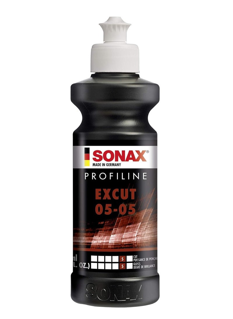 Sonax Profiline ExCut 05-05 Heavy Cut Compound High-Gloss Finishing Polish Silicone-Free Low Dust Technology Body Shop Safe Removes P1500 Sanding Marks Made in Germany - 1L Bottle - pzsku/Z1F0B7A15F70307259C83Z/45/_/1738048370/08adae98-9880-42c3-85be-1f51892c5815