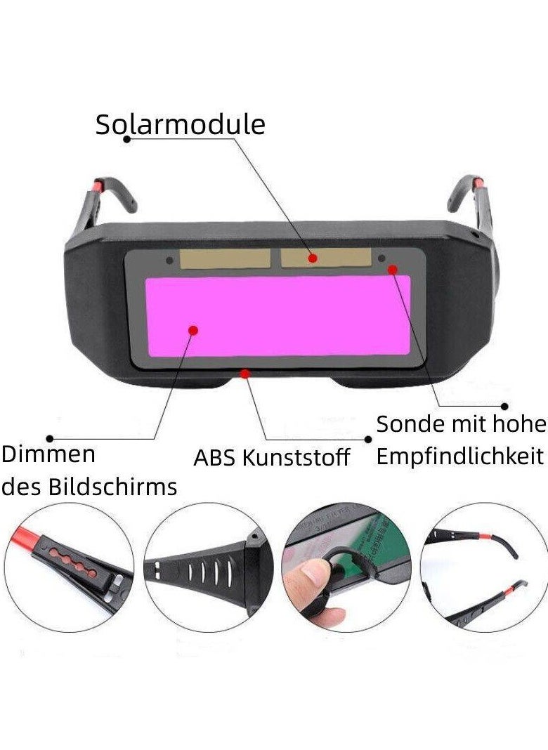 Generic Professional Solar Energy Auto Darkening Welding Goggles  - Image 4