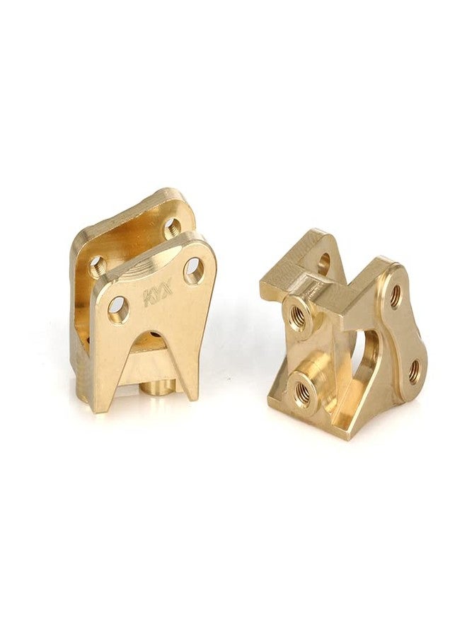 KYX طقم تركيب وصلة خلفية نحاسية من KYX Racing، 38 غرام/زوج، قطع غيار وإكسسوارات مُحسّنة لسيارات التحكم عن بعد الزاحفة Axial RBX10 RYFT - Image 1