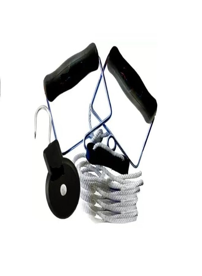 MADISON 𝟓 𝐘𝐞𝐚𝐫𝐬 𝐖𝐚𝐫𝐫𝐚𝐧𝐭𝐲 Physiotherapy Rope and Pulley for Pain Relief (Without bearing) Hand Shoulder Pulley Equipment Kit Rope For Home Gym Exercise & Physical Therapy - Image 2