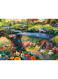Ceaco Ceaco - Disney - Thomas Kinkade - Alice in Wonderland - 1000 Piece Jigsaw Puzzle  - Image 1