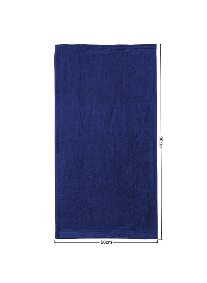 دوناتيلا منشفة يد (عبوتان، 50 × 90 سم) - مايكروفايبر 330 GSM - فائقة النعومة وعالية الامتصاص وسريعة الجفاف، خفيفة الوزن بلون سادة للحمام، الجيم، السبا والسفر. - Image 3