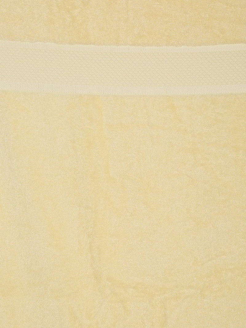 CREEVA Lemon Mist Beach Towel – Light Yellow Freshness, 105 x 180 cm - Image 2