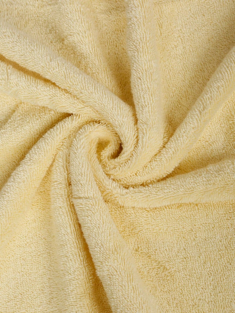 CREEVA Lemon Mist Beach Towel – Light Yellow Freshness, 105 x 180 cm - Image 4