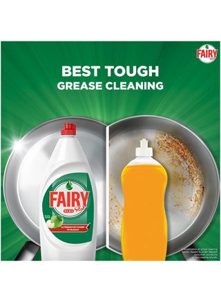 Plus Fruity Green Dishwashing Liquid Soap With Alternative Power To Bleach - view 3