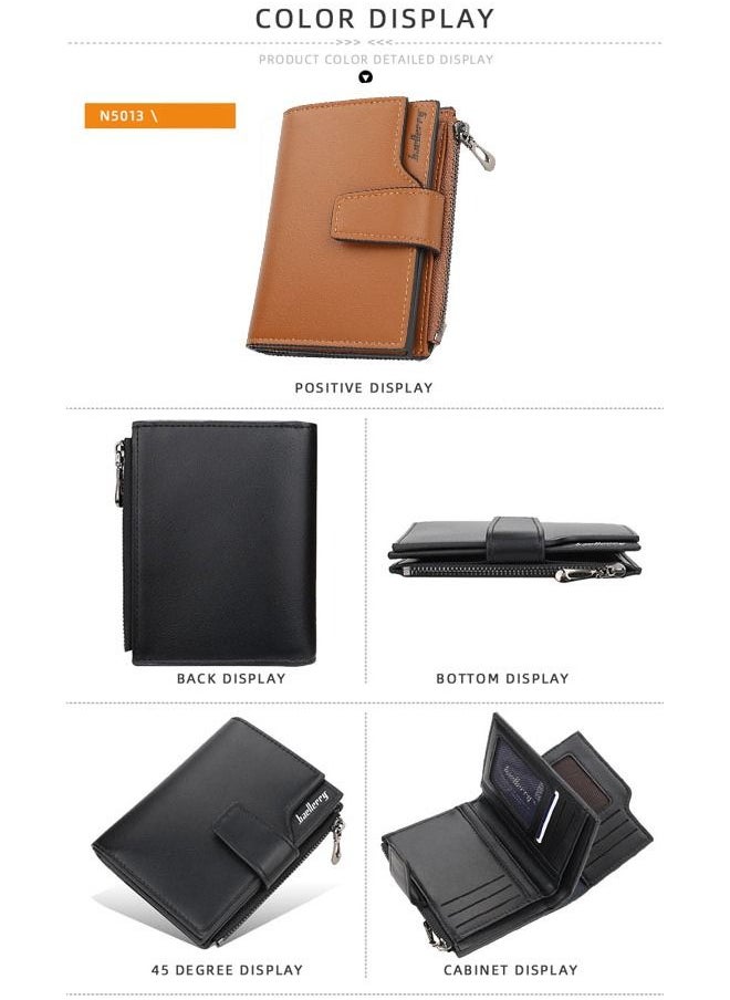 baellerry - Vintage Full Grain Leather Wallet with RFID Protection Perfect Birthday or Anniversary Gift - Image 1