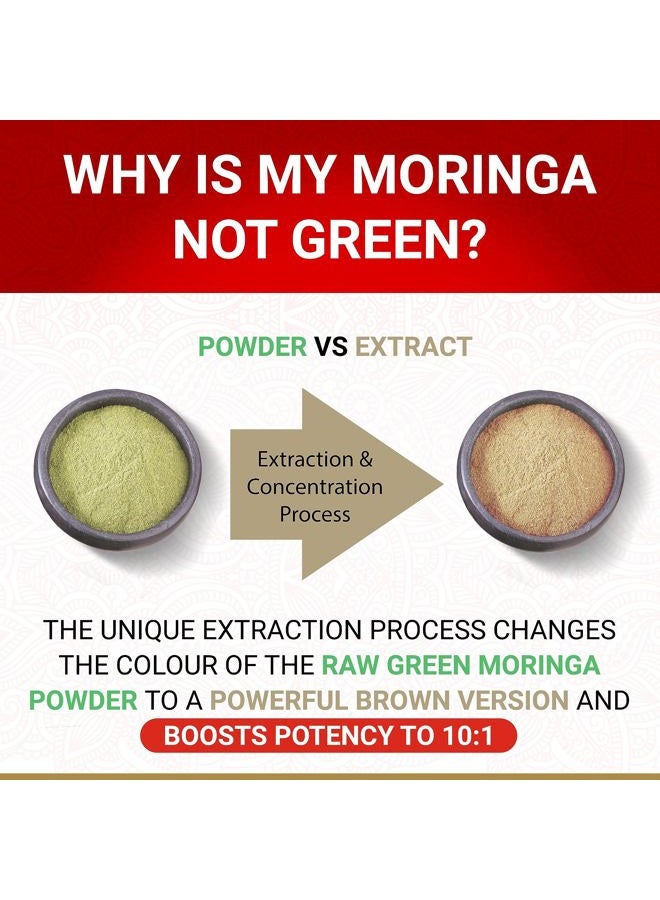 True Veda Organic Moringa Capsules Organic - Moringa Oleifera Capsules | Natural Herbal Supplement from Moringa Leaves | Certified USDA Organic | Vegan | Moringa Leaf Capsules Superplant | 60 Moringa Pills  - Image 5