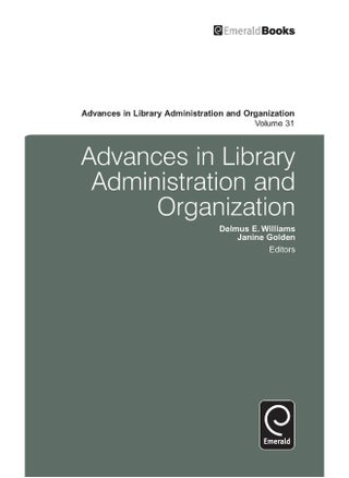 Advances in Library Administration and Organization - pzsku/Z1F0C192BDD57C95BCD27Z/45/_/1741773638/341d0c3a-6e20-4b11-b33d-5edab1667e93