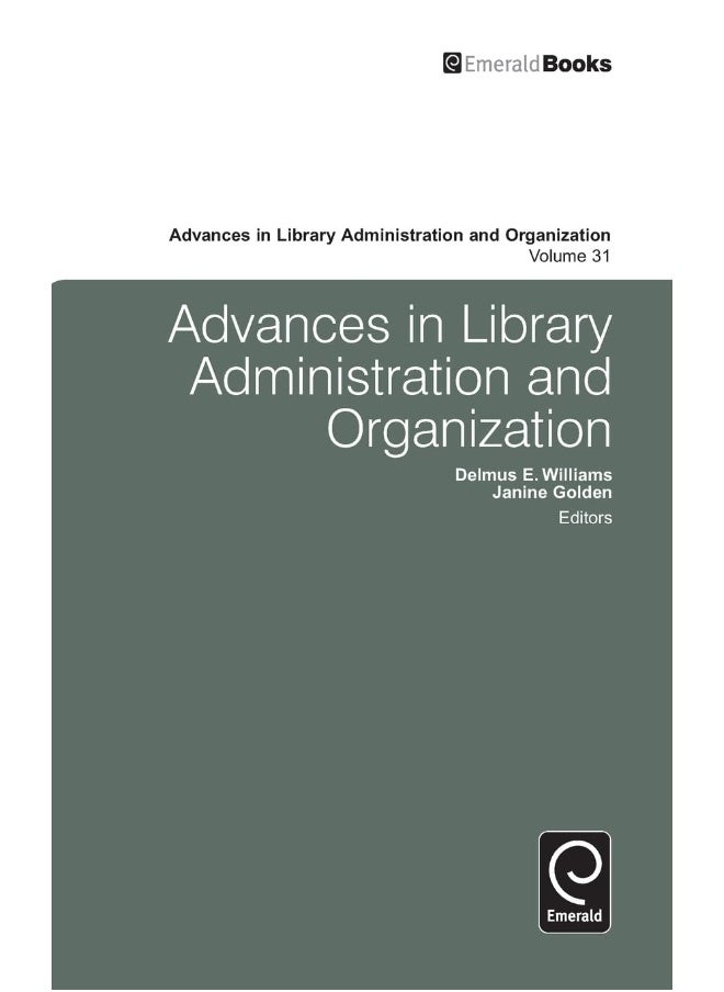 Advances in Library Administration and Organization  - Image 1