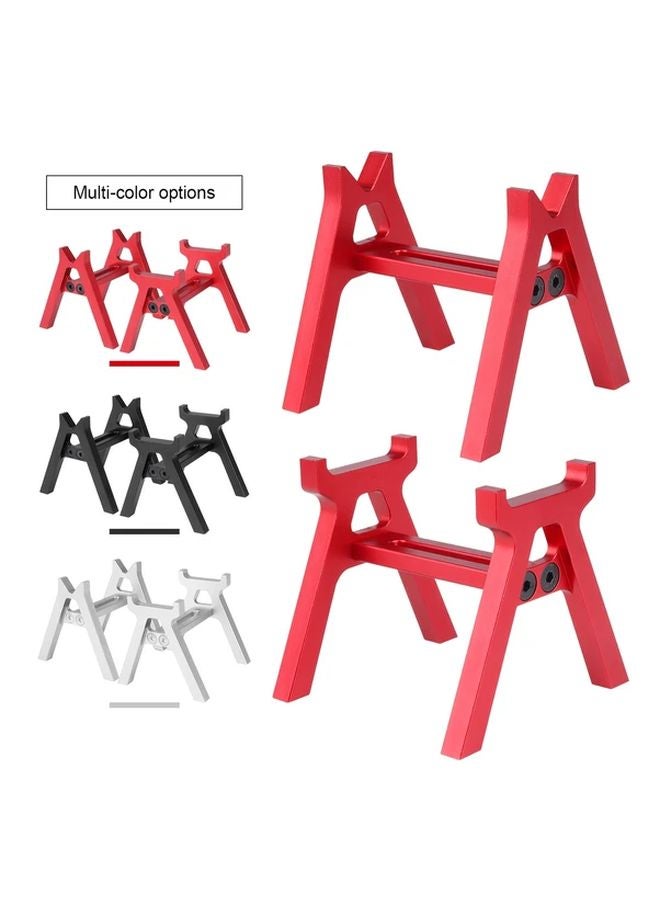 Black Aluminum Alloy RC Car Stand Workstation For TRX4M SCX24 FCX24 - Image 2