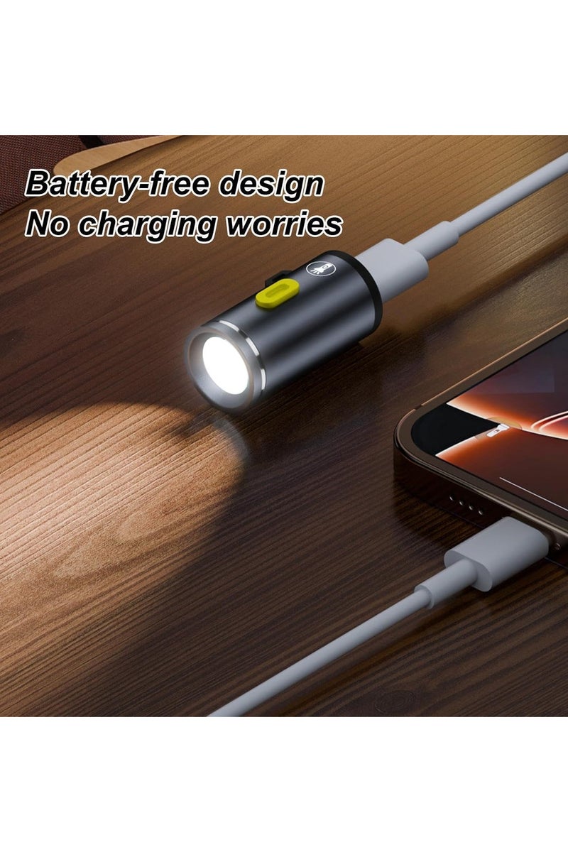 CMGTYYD 2Pcs Small Flashlight - LED Light | Small LED Flashlights | Super Bright Small Handheld Pocket Flashlights, Water Resistant Portable Pocket Lights, Pocket Flashlights, Outdoor Flashlight - Handheld Light - Image 3