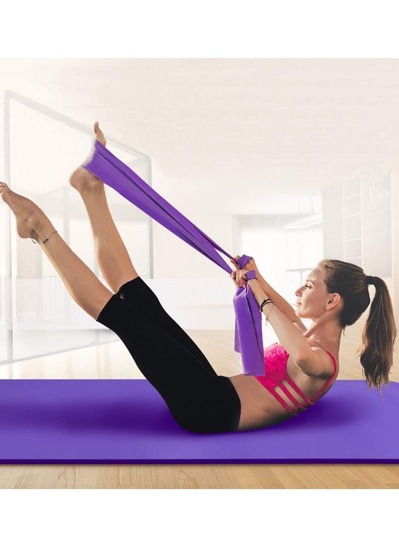 SYOSI Resistance Bands Professional Exercise Bands Long Natural Latex Elastic Bands  - Image 4
