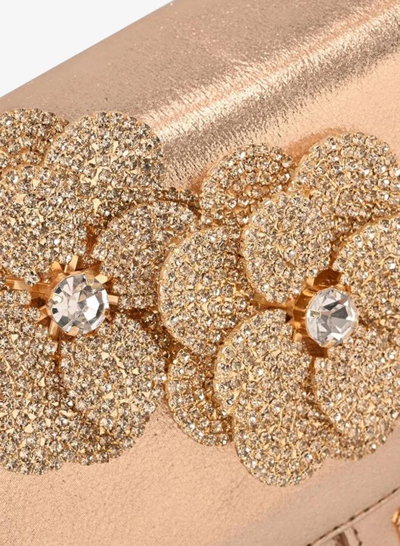 Carmen Steffens  Top Handle Bag Flower Gold for Women | Best Price UAE