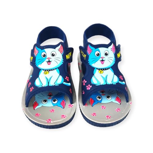 Coolz Kids Chu-Chu Sound Musical Sandals C-06 for Baby Boys and Girls Age 1-3 Years (Blue, UK Footwear Size System, Toddler, Age Range, Medium, 18 Months, 21 Months) - Image 3