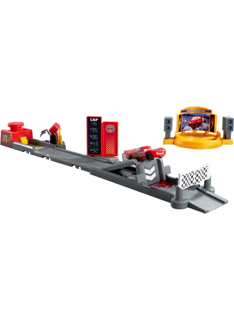 Disney Pixar Cars Piston Cup Launching Playset - Image 3