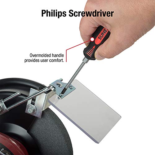 SUNEX TOOLS 1120SS Combination Screwdriver Set, 20Piece, Cabinet, Slotted, Philips, Torx, Flaking & Abrasion Resistant, Enhanced Durability, Comfortable Handle, Quick Reference, Bolster, Storage Tray - Image 3