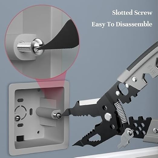 28 in 1 SelfAdjusting Wire Stripper Cutter Universal Automatic Electrical Wire Strippers for Wire Stripping Cable Cutting Crimping Tool for Cutting Stripping Shearing - Image 3