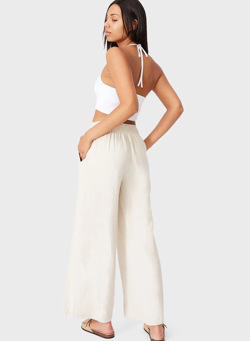 Cotton On Daisy Shirred Halter Top