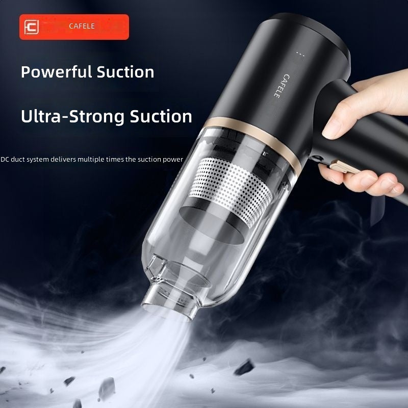 Cafele Wireless Car Vacuum Cleaner - Powerful, Compact & Rechargeable - Image 2