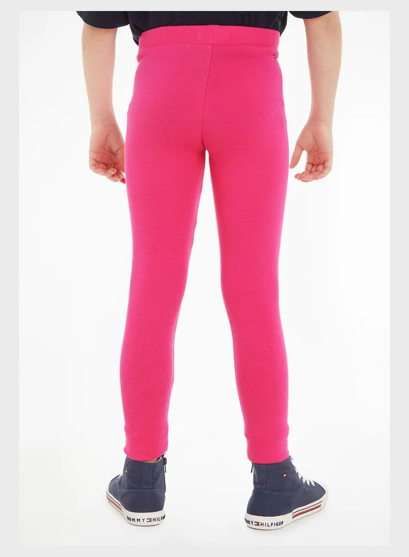 TOMMY HILFIGER Youth Logo Essential Leggings