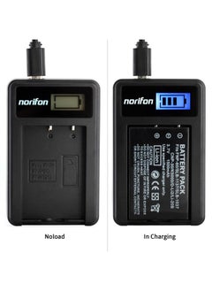 Norifon NP-60 LCD USB Charger for Fujifilm FinePix 50i, 601, F401, F401 Zoom, F410, F410 Zoom, F601, F601 Zoom, M603, M603 Zoom Camera and More  - Image 4