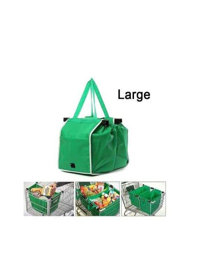 Generic - 2-Piece Shopping Trolley Bags Large Reusable - Image 1