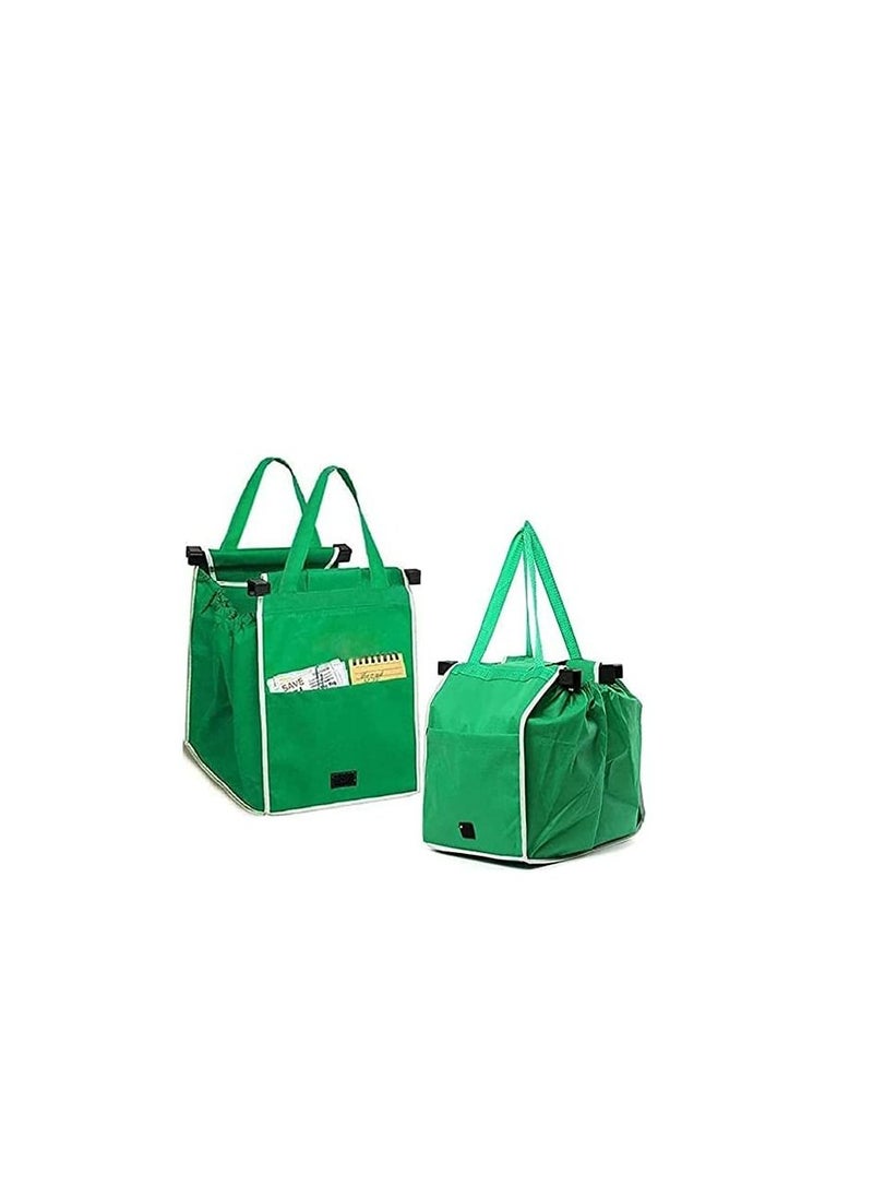 Generic - 2-Piece Shopping Trolley Bags Large Reusable - Image 1