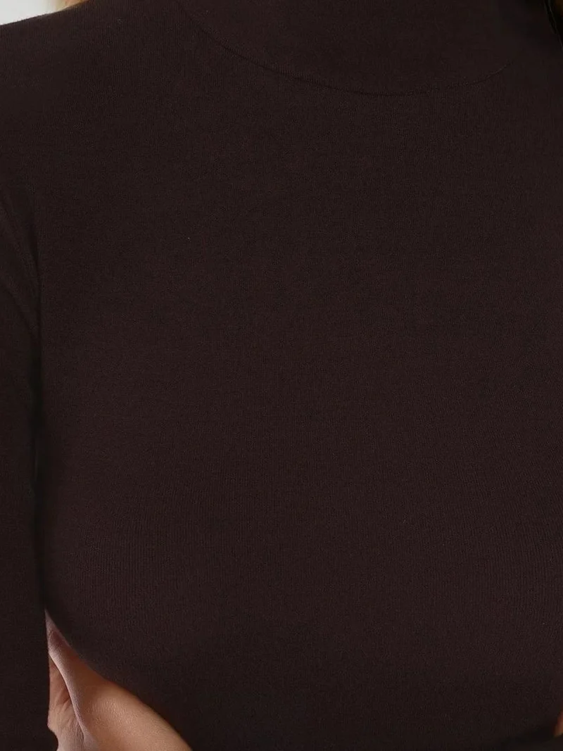 HICCUP Ultra Soft Touch Slim Fit Turtleneck Knitted Top