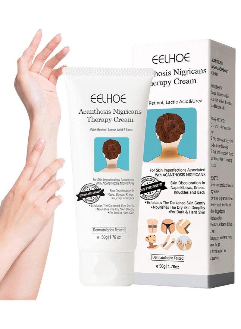 EELHOE مزيل للجسم، كريم تصحيح البقع، كريم طبيعي للعناية بالبشرة تحت الإبط، مزيل للبقع الداكنة في الفخذ الداخلي، للاستخدام تحت الإبط، الرقبة، الإبط، الركبتين، المرفقين، المناطق الحساسة (أكانثوزيس نيغريكانس 1 صندوق) - Image 2