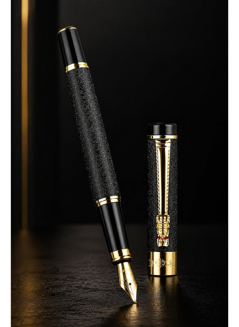 Sisily Fountain Pen Set With 3 Replaceable Nibs 0.7 0.5 0.38 Metal Body Refillable Writing Pen With Converter For Calligraphy Office Study And Gift - Image 5
