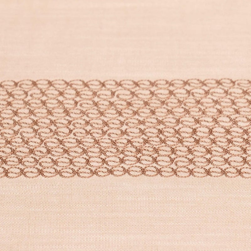 ZEBA World 100% Cotton Embroidered Beige Table Runner – Elegant & Durable Dining Table Runner for 4 Seater / 6 Seater, Perfect for Living Room and Dining Room, 30 cm x 210 cm | 12 inches x 84 inches - Image 4