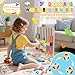 JONEG Games for 3 Year Olds Kids Wooden Stacking Puzzles Brain Teasers 3D Russian Blocks Board STEM Montessori Toys for Ages 3 4 5 6 7 10 Gift for Toddlers Classroom Travel - Image 4