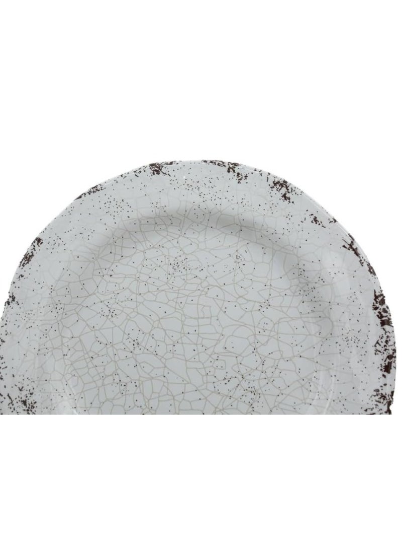 AKDC Melamine Round Dinner Plate Multicolor 14 Inch - Image 3