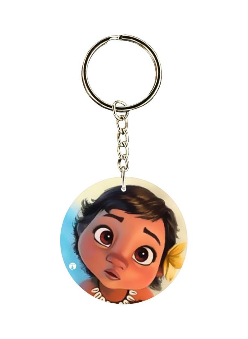 RKN Princess Moana Printed Keychain