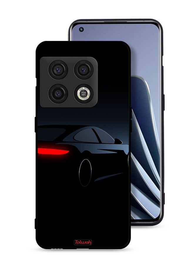 Tolwak OnePlus 10 Pro 5G Protective Case Cover Dark Car - Image 1