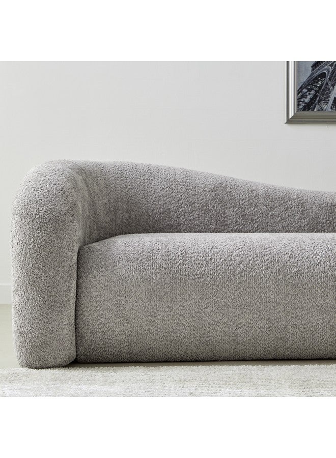 Home Box Palermo 3-Seater Fabric Sofa with 2 Cushions 94 x 70 x 230 cm - Image 5