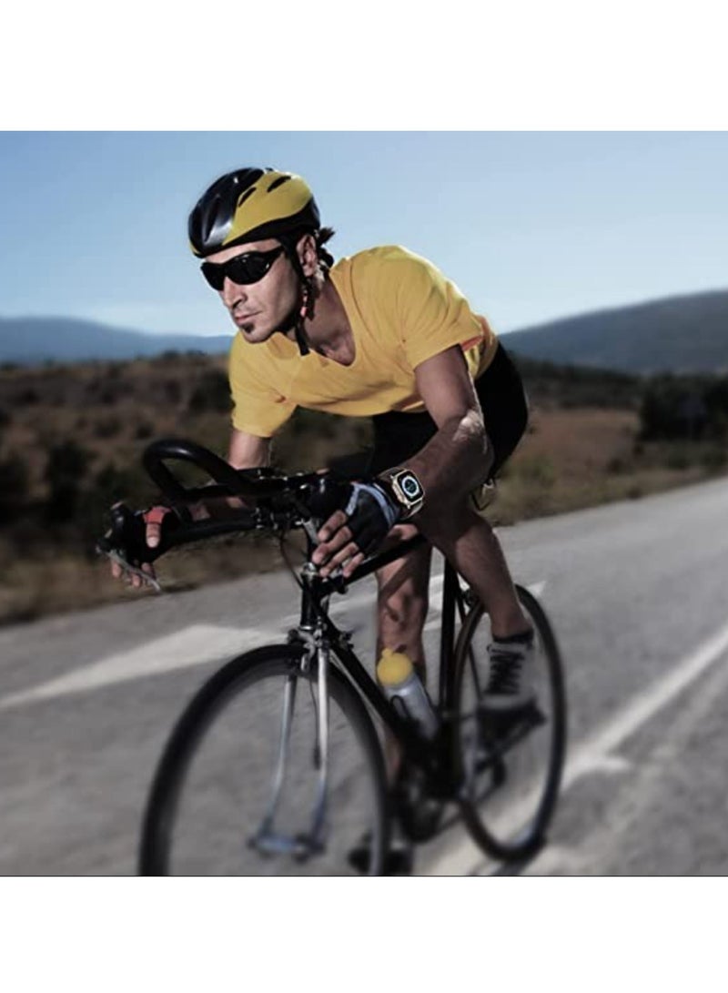 Compatible with Apple Watch Band 49mm 45mm 44mm 42mm 41mm 40mm 38mm, Nylon Weave Sport Loop Men Women Adjustable Pull Tab Strap for Apple Watch Ultra iWatch Series 8 7 6 5 4 3 2 1 SE - Image 4