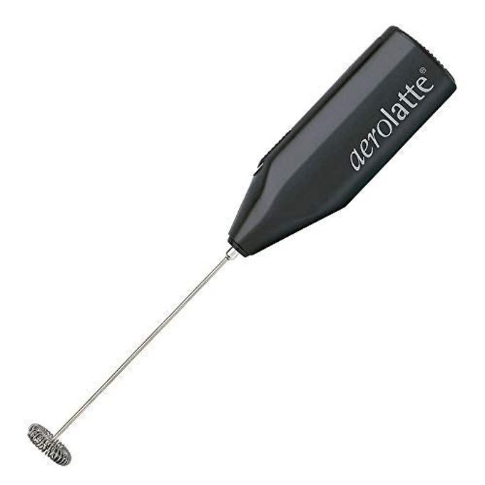 Aerolatte Milk Frother To Go with Travel Storage Case, The Original Steam-Free Frother, Black