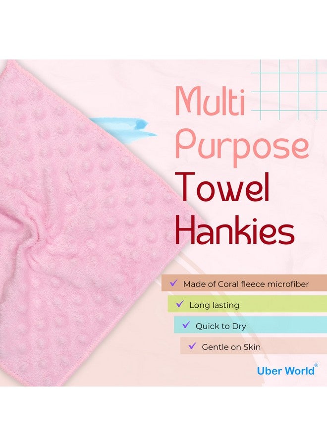 Uber World Handkerchief For Women | Face Towels | Handkerchief For Kids | Kerchief For Women | Hanky For Women | Hanky Of Kids | Ladies Handkerchief | Ostrich Leather Pattern (6) - Image 2