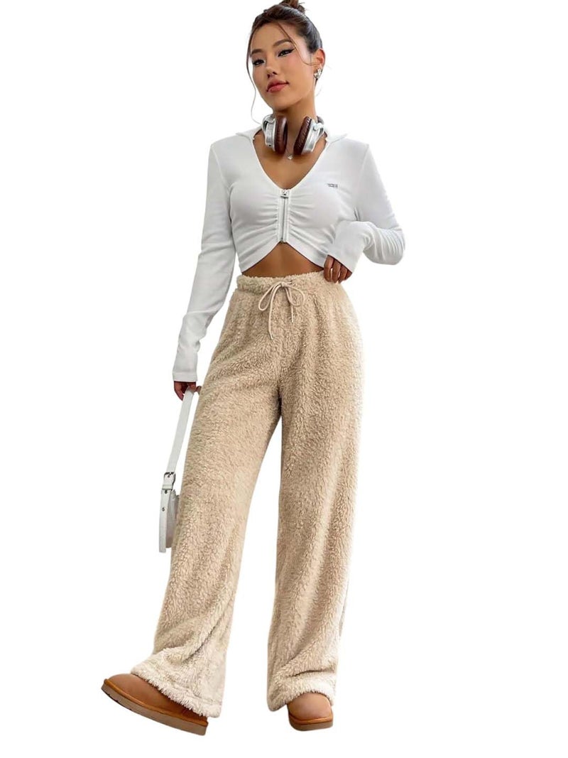 KOTTY Women's Heated Balthasar Beige Pant(Beige,26)-KTTWOMENSPANT909S - Image 1