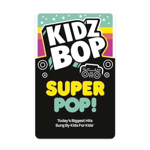 Yoto Kidz BOP Super Pop Kids Audio Card for Use with Player Mini Allin1 Audio Device ScreenFree Listening with Fun Singalong Music for Playtime Parties Travel Ages 5 - Image 1