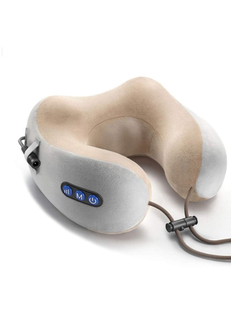 DubaiGallery Electric Neck Massager U shaped Pillow Multifunctional Portable Shoulder Cervical Massager Outdoor Home Car Relaxing Massage