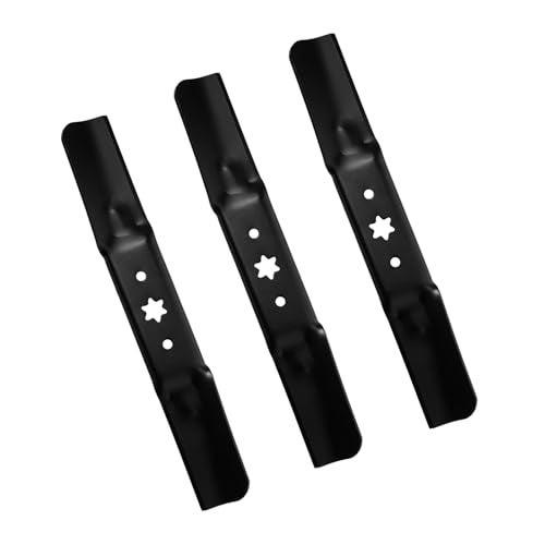 ZALANA 54" Deck Replacement Lawn Mower Medium Lift Blades for 942-05056 942-05056A 742-05056 742-05056A - Compatible with Cub Cadet RZT S54 L54 Troy-Bilt Mustang 54 XP Mower - 3 Pack - Image 1